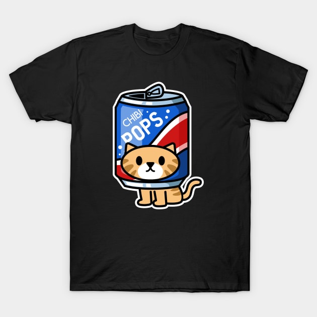 Soda Cat T-Shirt by Chibi Pops